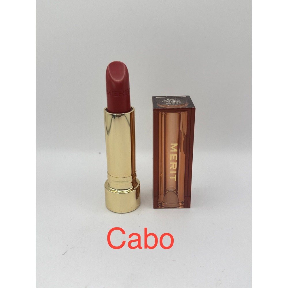 MERIT Signature Lipstick Cabo NEW